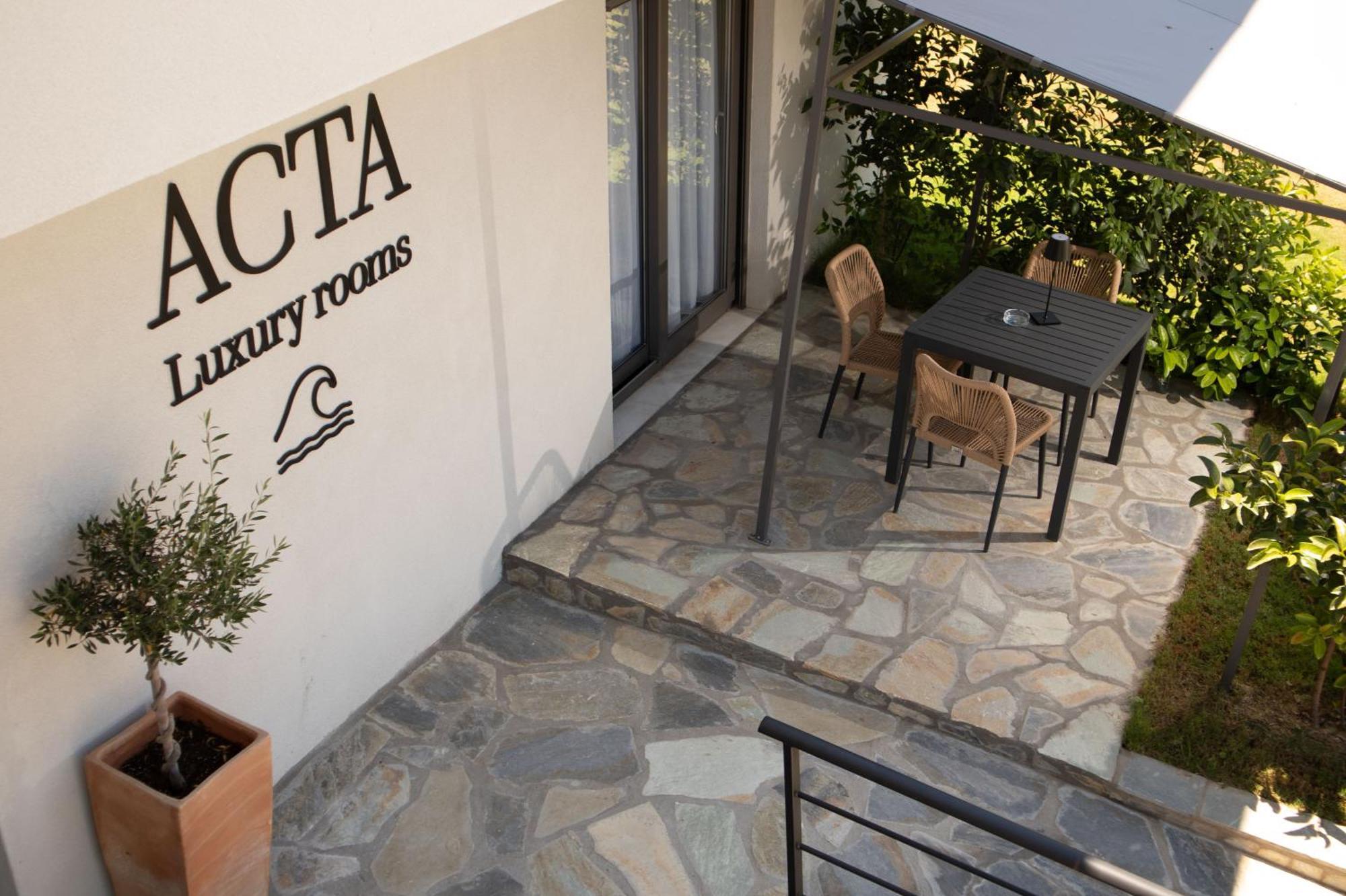 Acta Luxury Rooms นิกิติ ภายนอก รูปภาพ